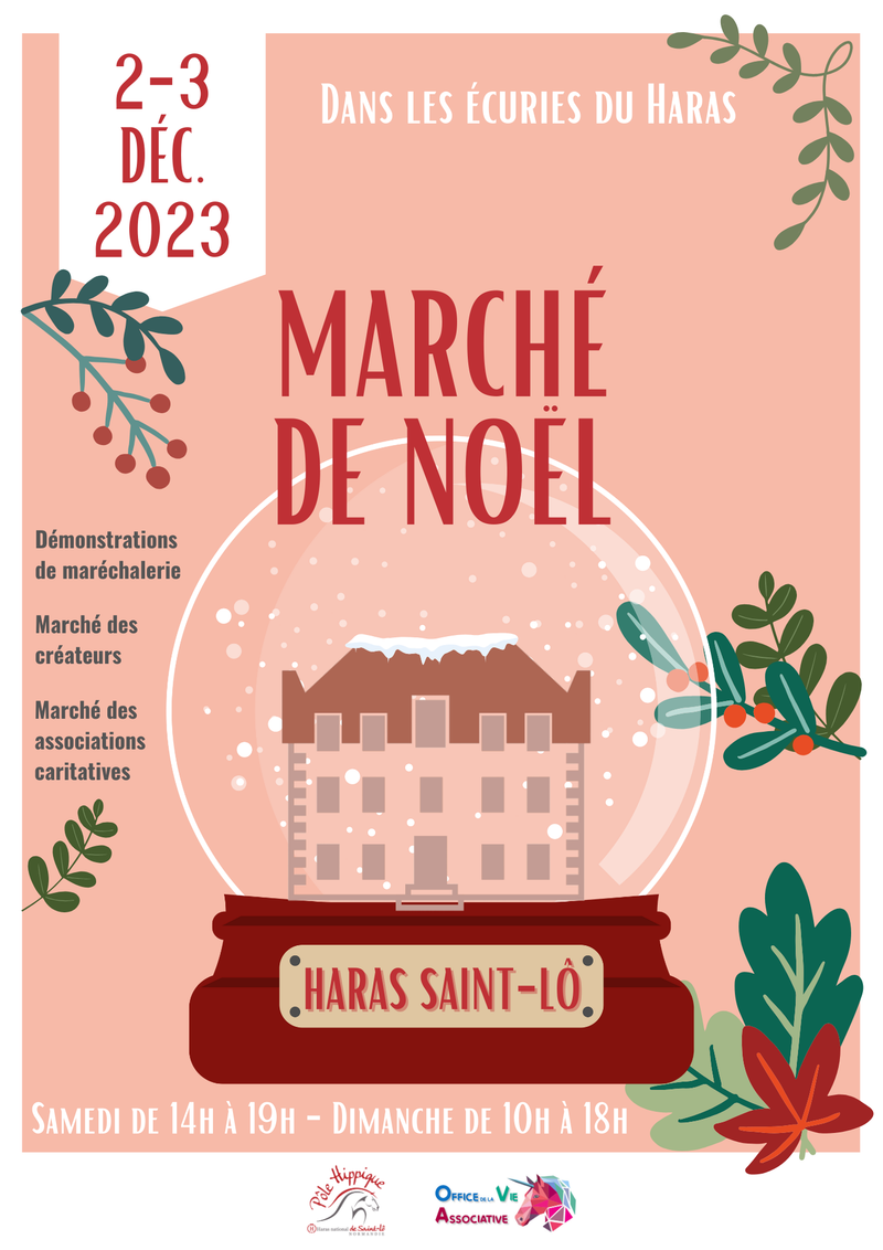 marché de noël du Haras de Saint-Lô