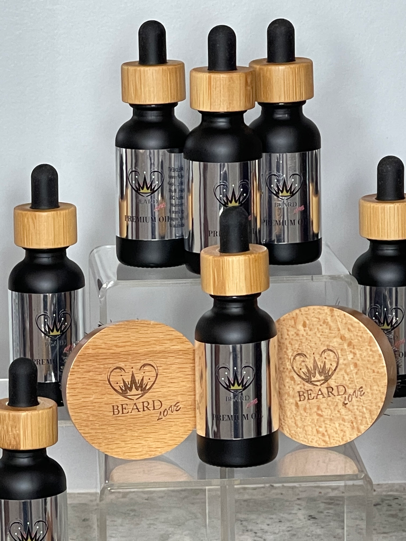 4LOVE BEARD OIL.  tobacco vanilla cedar leather