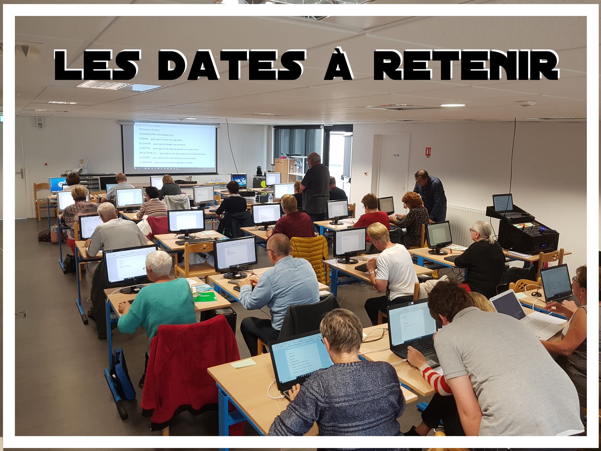 Dates à retenir