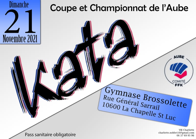 Coupe et Championnat de l'Aube kata