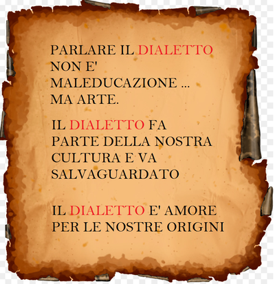 DIALETTO DI CAMBURAN.