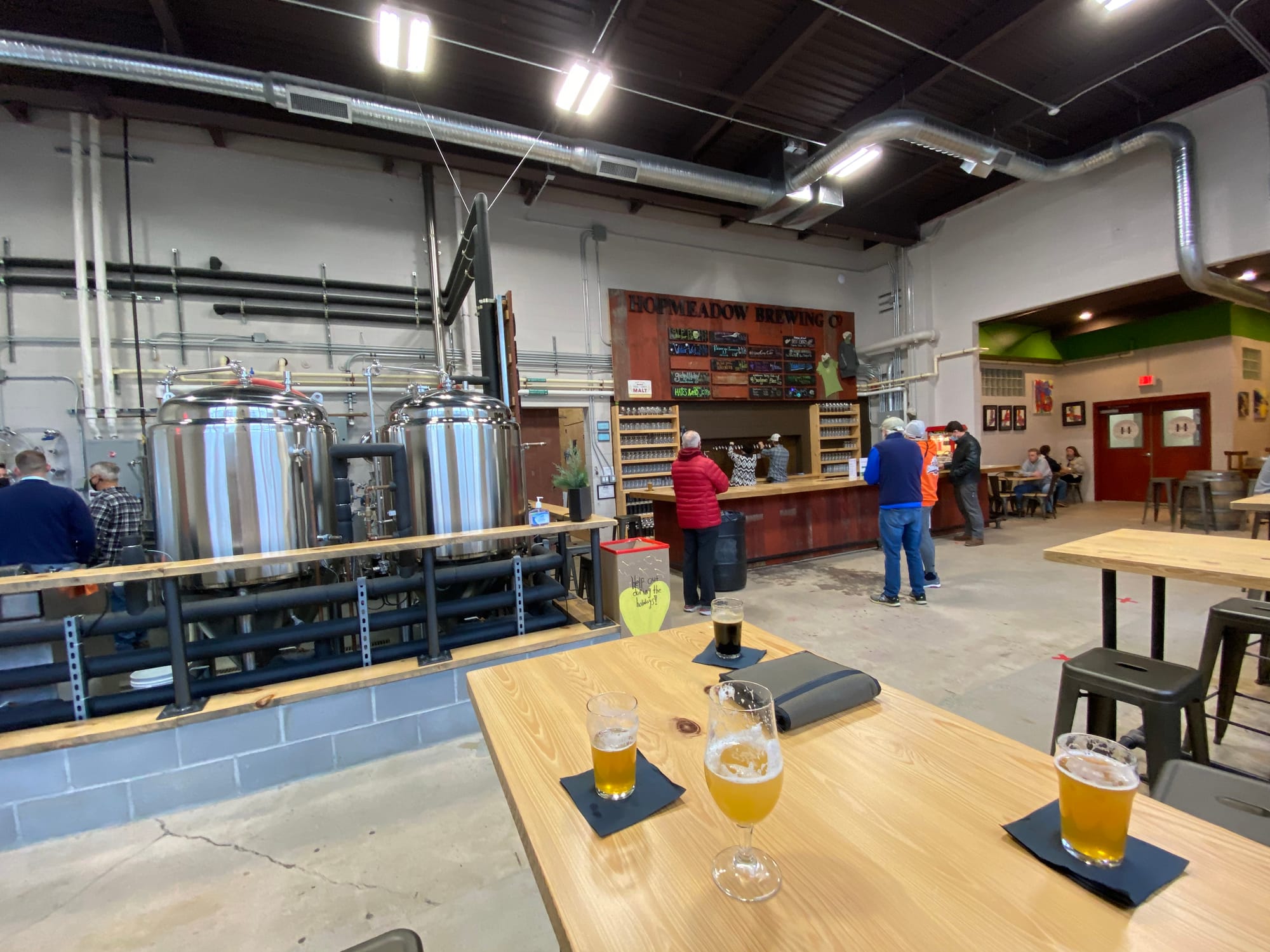HopMeadow - similar size brewery as Cheshire Craft