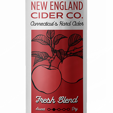 New England Cider Co. Fresh Blend Cider 5.2% ABV