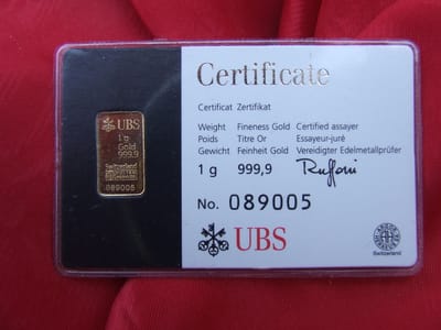 Gold 1 GRAM image