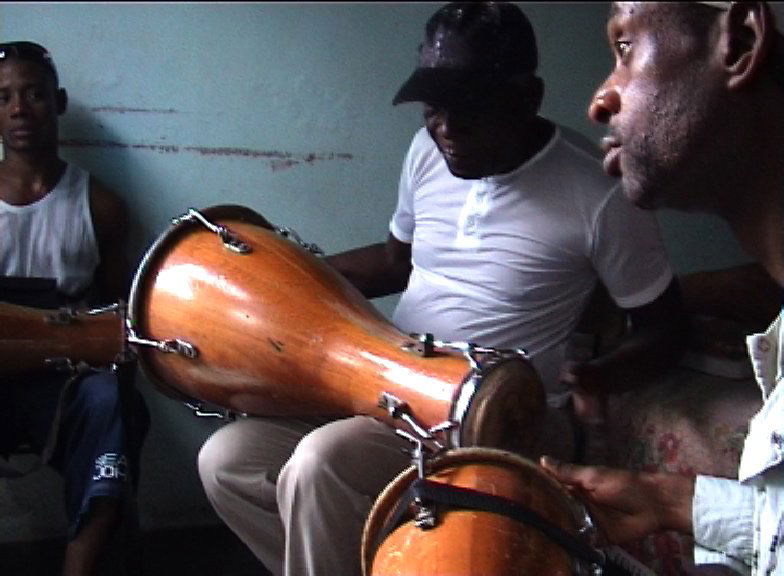 Bata drumming workshop in Matanzas Cuba January 2020