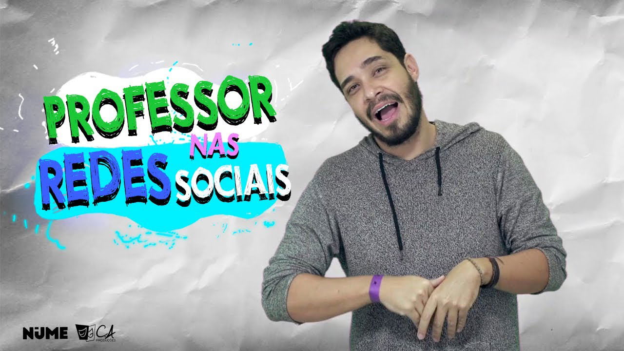 Professor e rede social