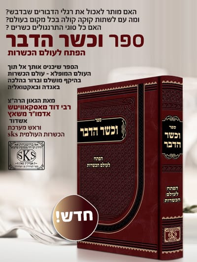ספר וכשר הדבר image