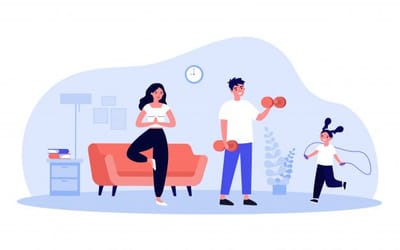 Como hacer ejercicio en tu casa.