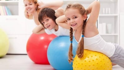 Ejercitémonos en casa y en el colegio