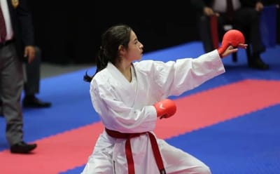 Danna Giraldo, participante de los III Juegos Suramericanos de La Juventud.