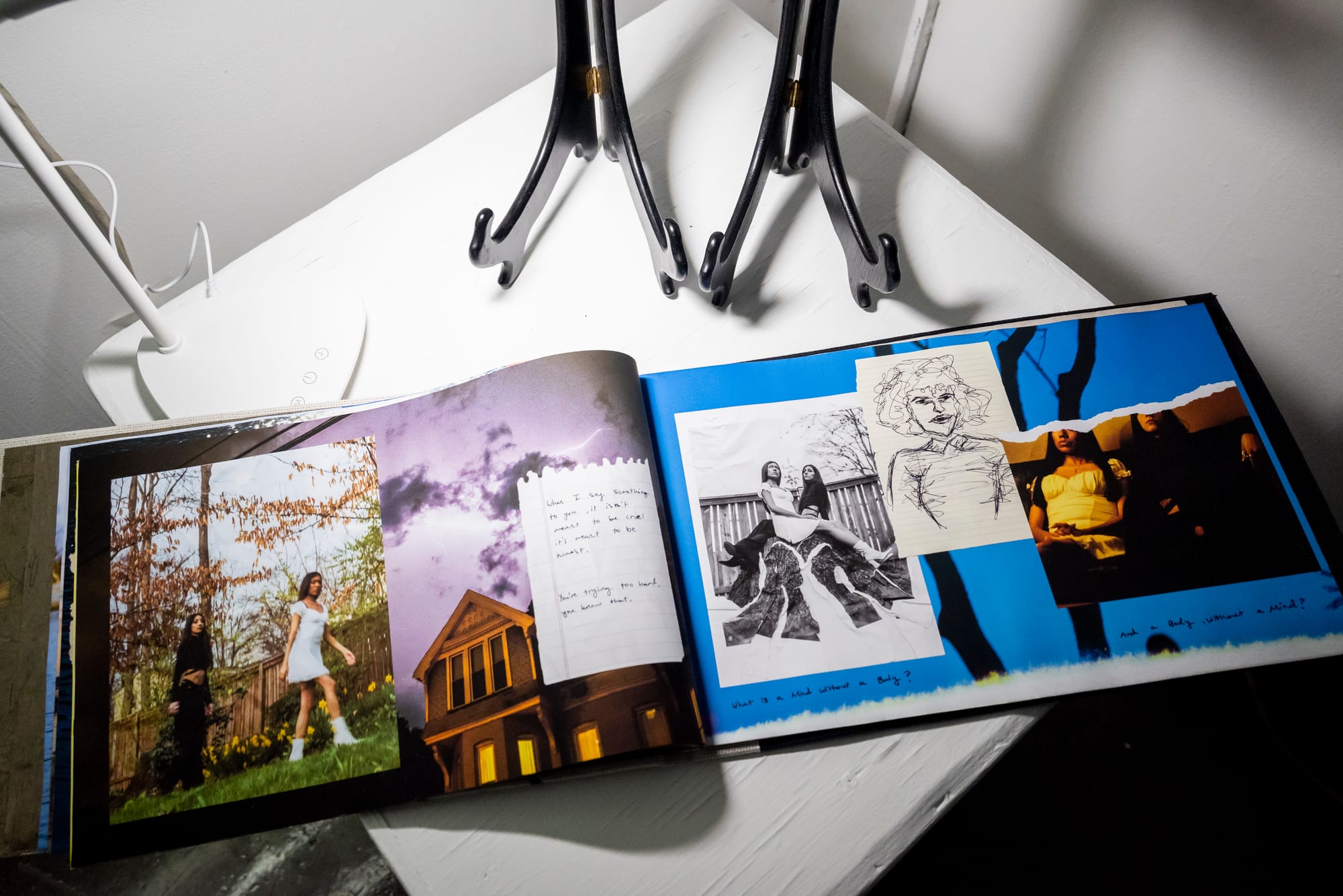 Exhibition display & book preview