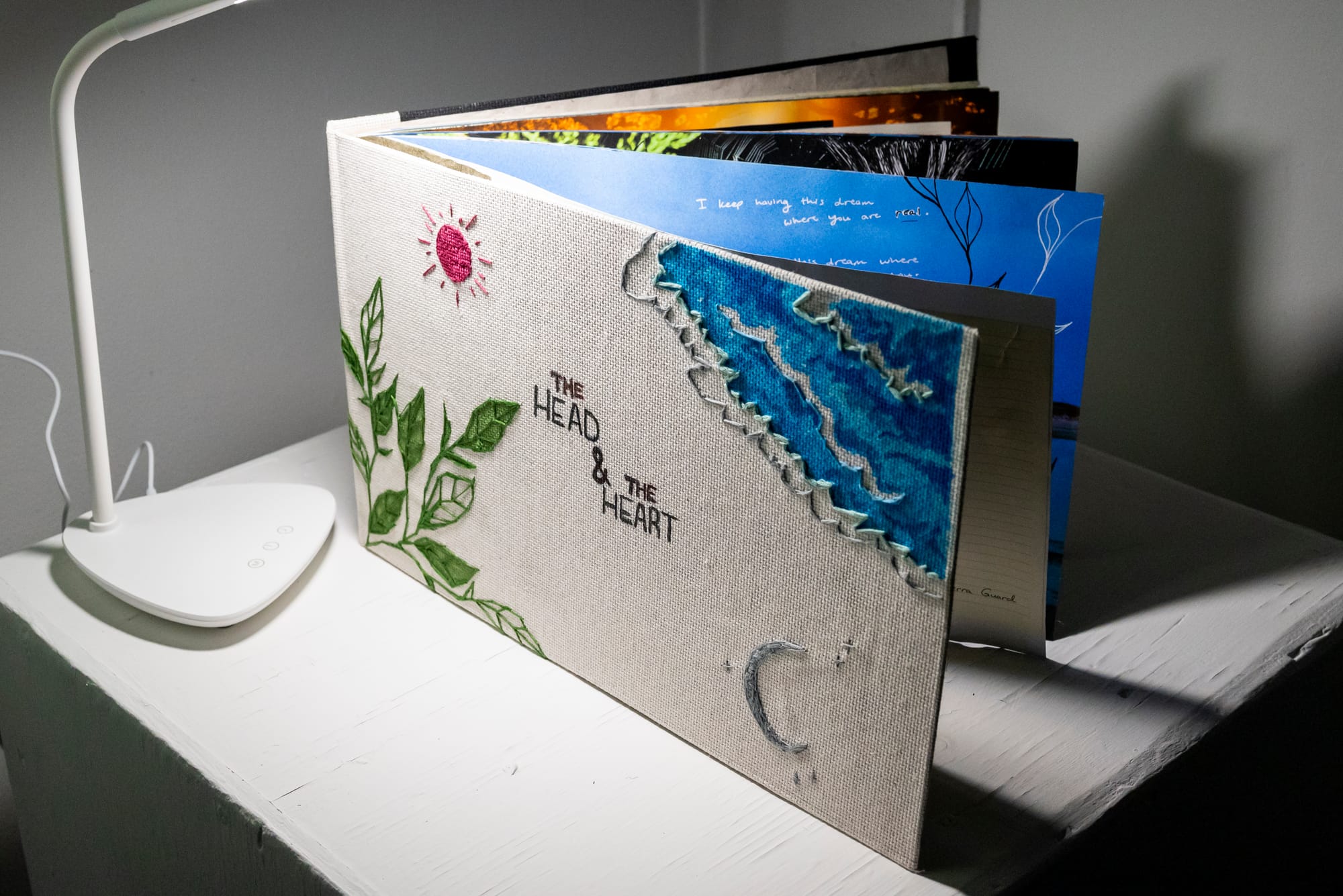 Exhibition display & book preview
