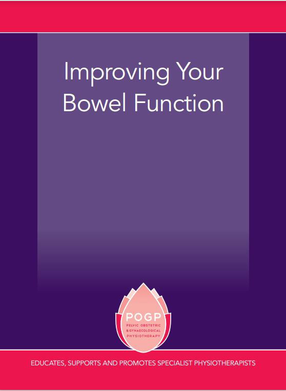 Improving your bowel function