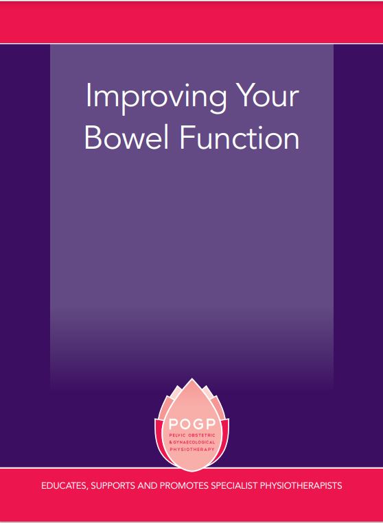 Improving your bowel function