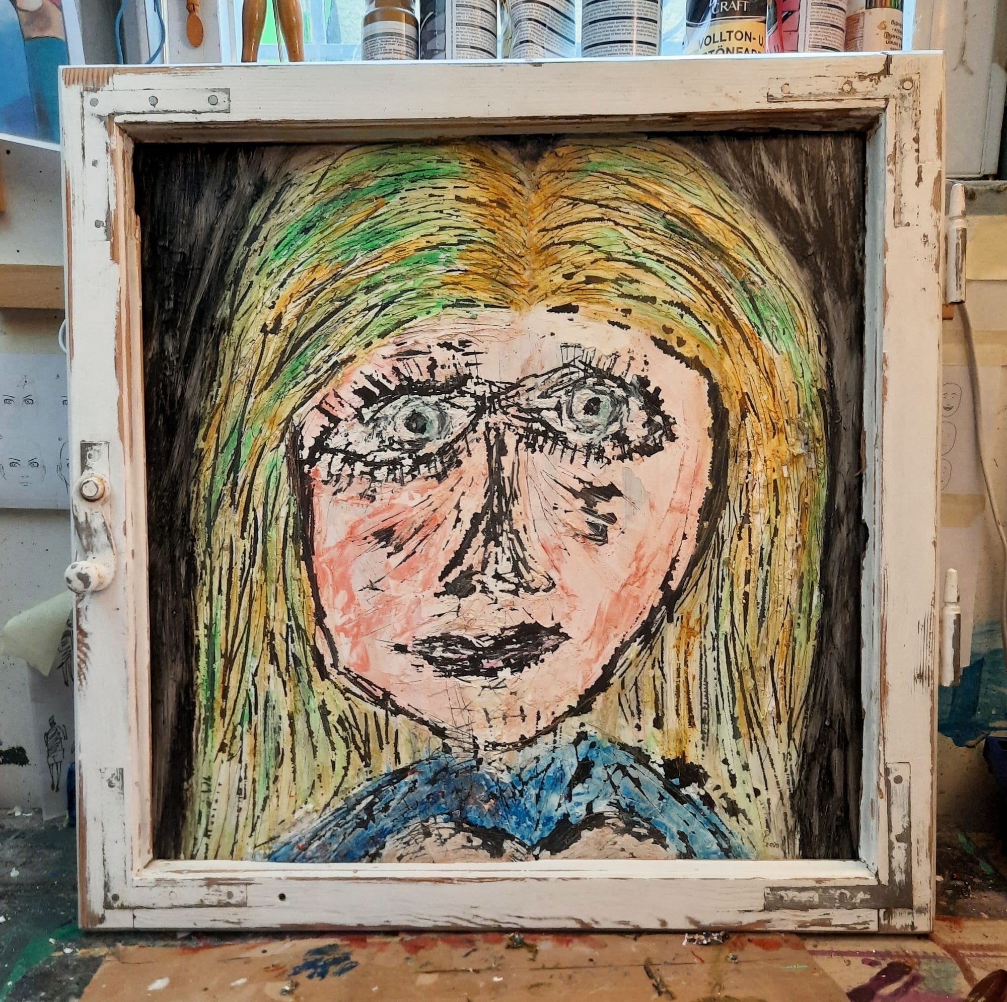 125 - Girl in the window