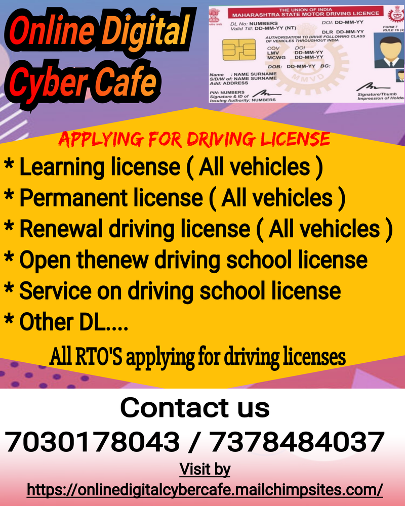 Applying for Driving license