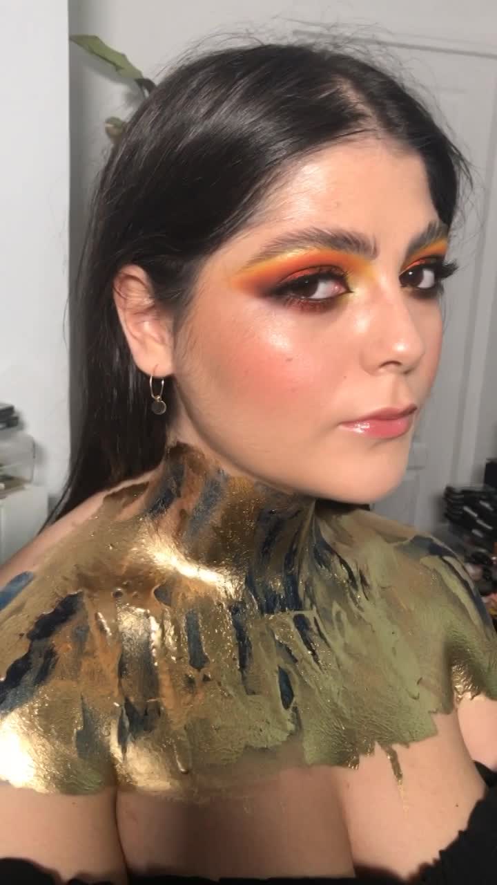 Russian Makeup on Doryane