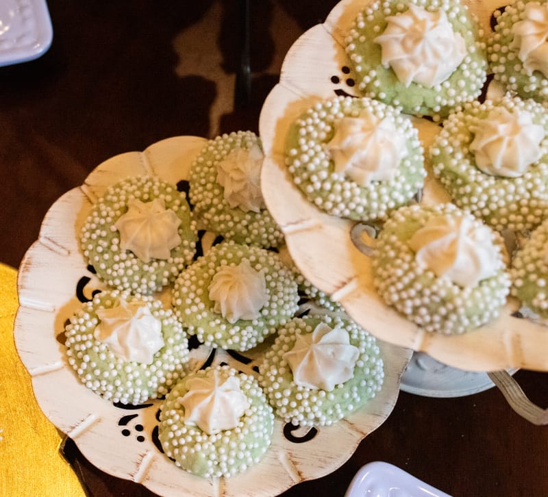 Pistachio Thumbprint Cookies