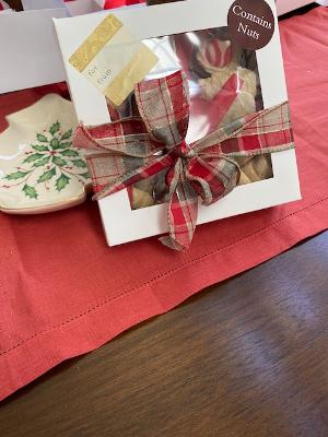 Boxed Cookies for Gifts