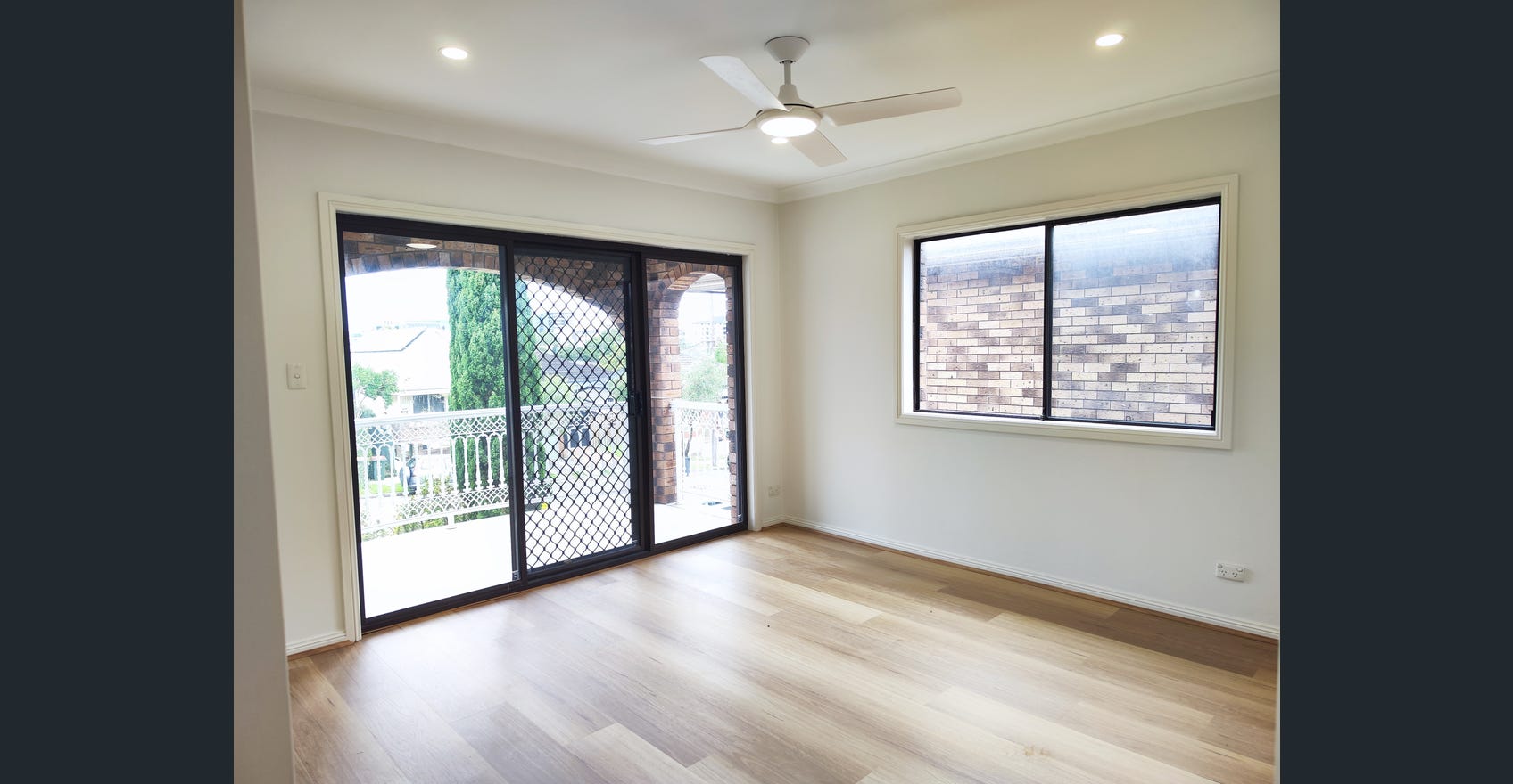 Painting, new flooring, new fans and lights