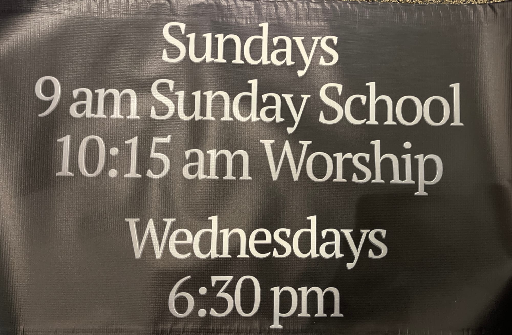 Join us on Sundays!