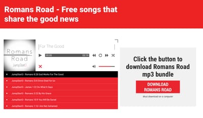 FREE MUSIC DOWNLOADS! - WALK THE GOOD ROAD image