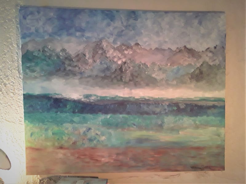 Painting As a Work In Progress