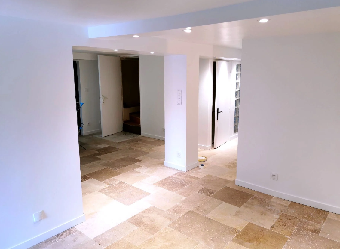 Transformation d'un sous-sol en appartement