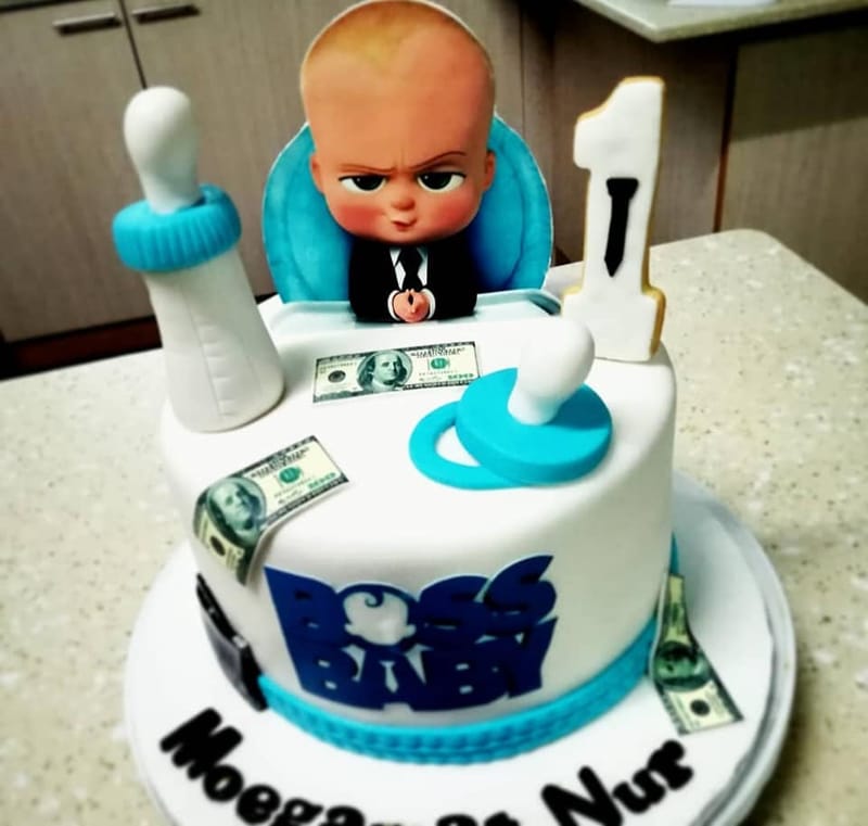 Boss Baby Birthday Cake