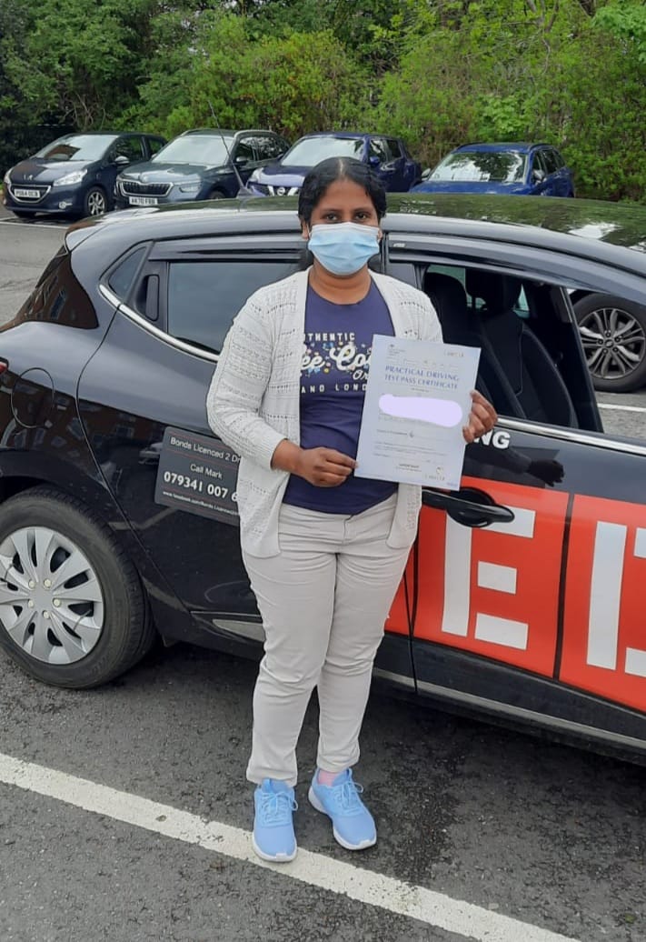 First time pass - Big congratulations to Mrs C
