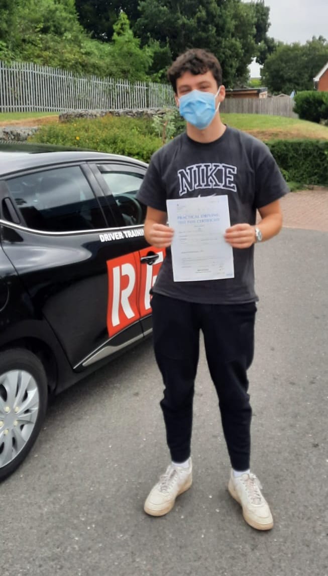 First time pass - Well done to Ryan
