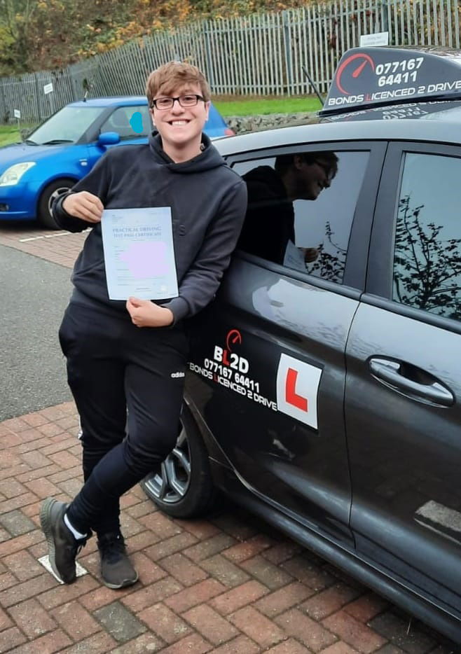 First time pass - well done George!