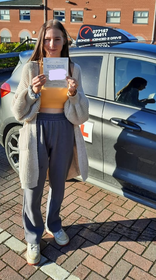 First time pass - well done Rosie