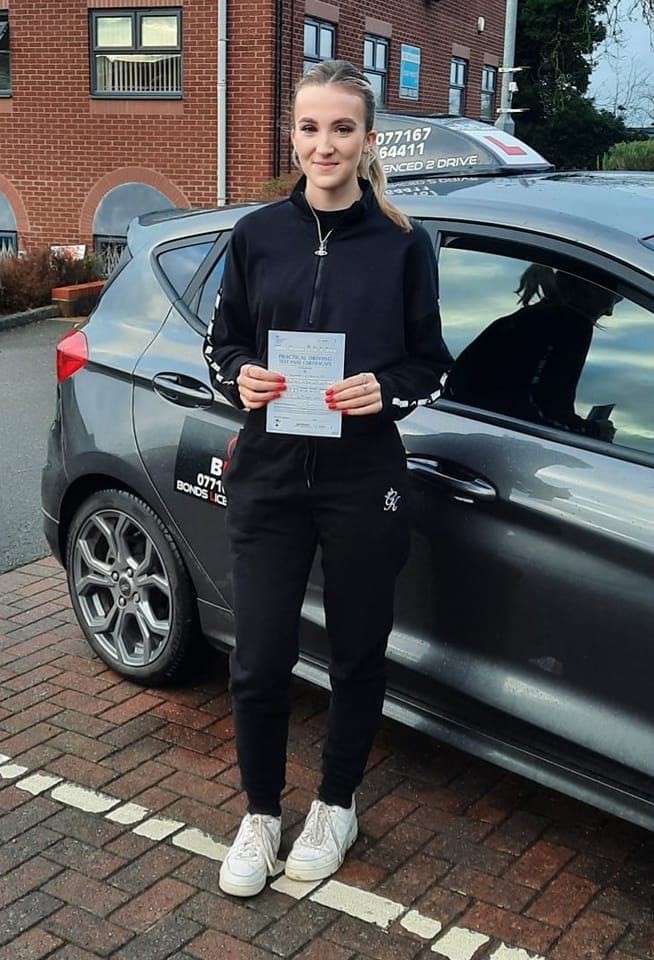 First time pass - well done Savannah