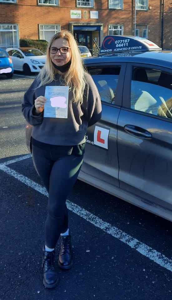 First time pass - well done Valerija