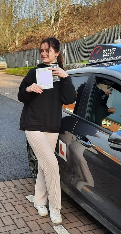 First time pass - well done Sophie