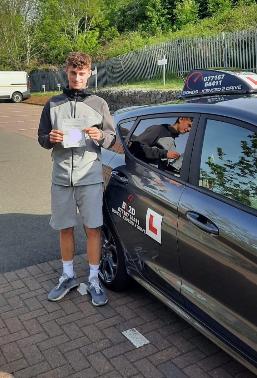 First time pass, well done Jack