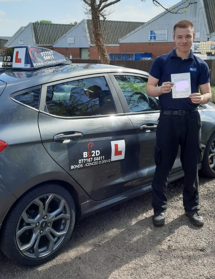 First time pass, well done George