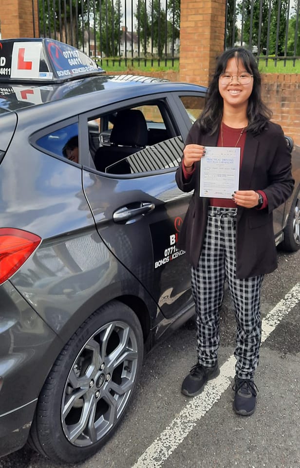First time pass, well done Hannah