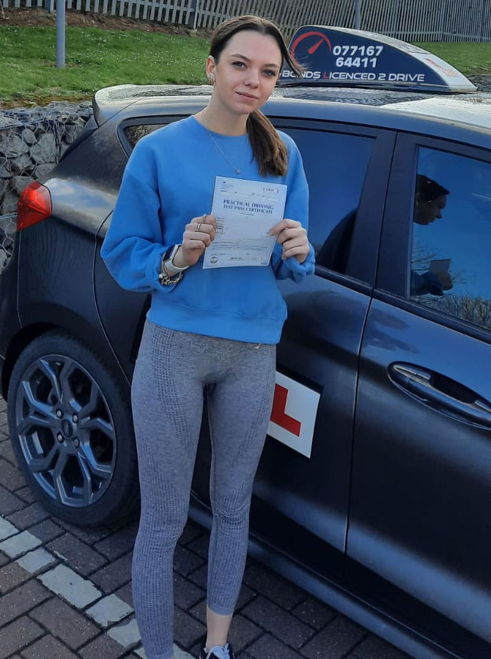 First time pass, well done Millie