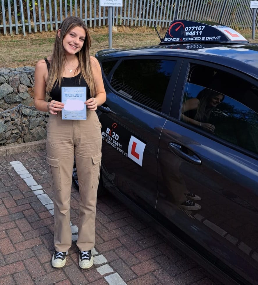 First time pass for Khia, well done!