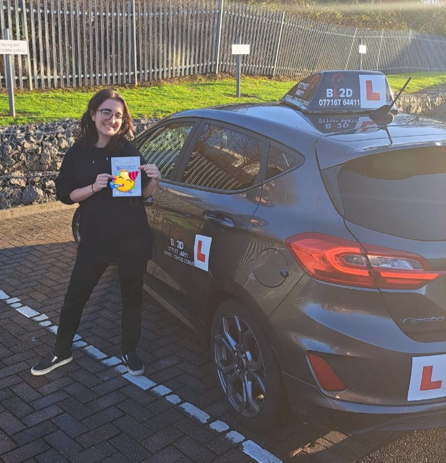 First time pass, congratulations Mary
