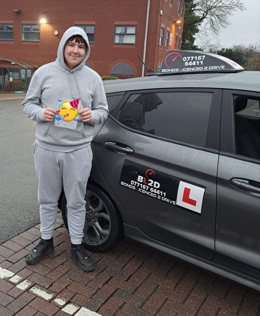 First time pass, congratulations Luke
