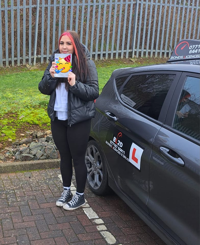 First time pass, congratulations Erin