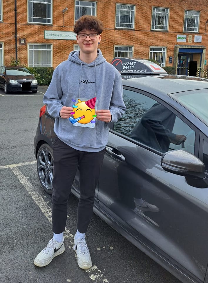 First time pass, congratulations Nathan