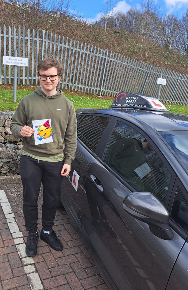 First time pass, congratulations Kaelen