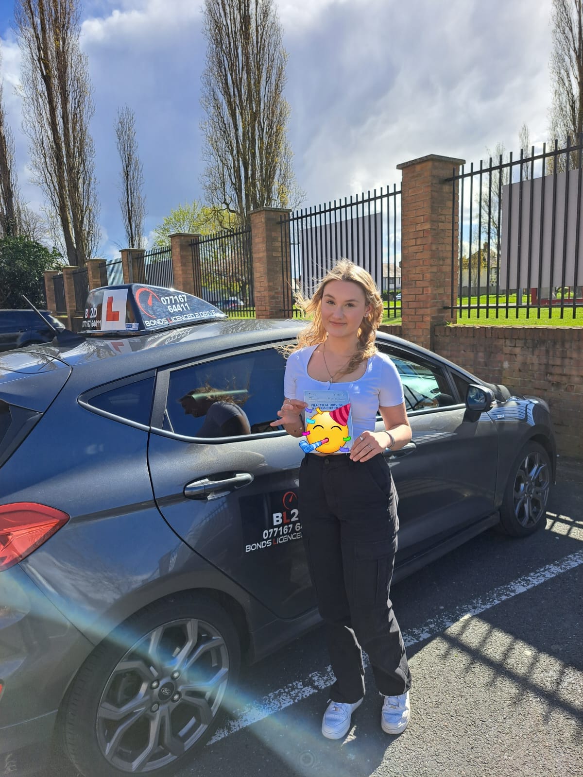 First time pass, congratulations Julia