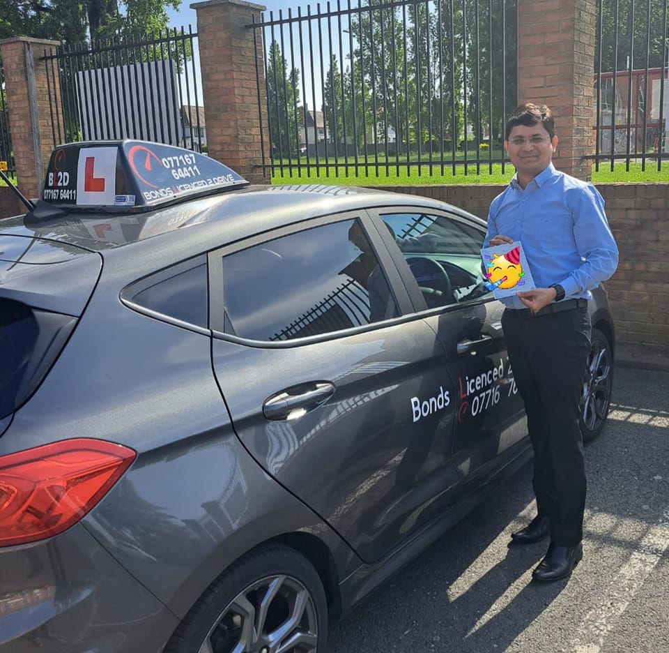 First time pass, congratulations Vijay