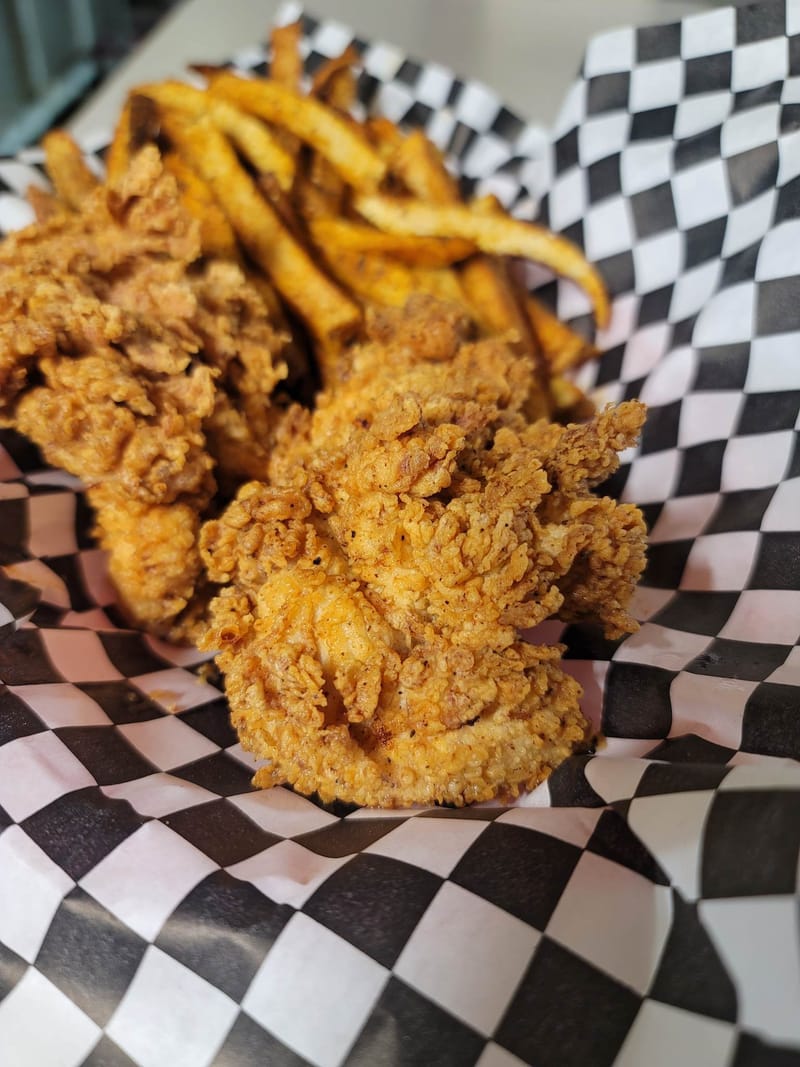 HOMEMADE CHICKEN STRIP BASKET