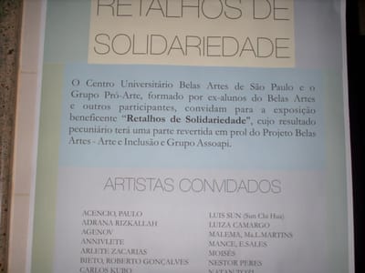 mostra Coletiva Belas Artes